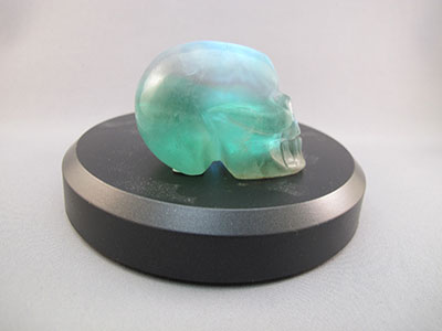 Deep Purple Amethyst Crystal Skull